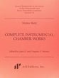 Complete Instrumental Chamber Works Study Scores sheet music cover